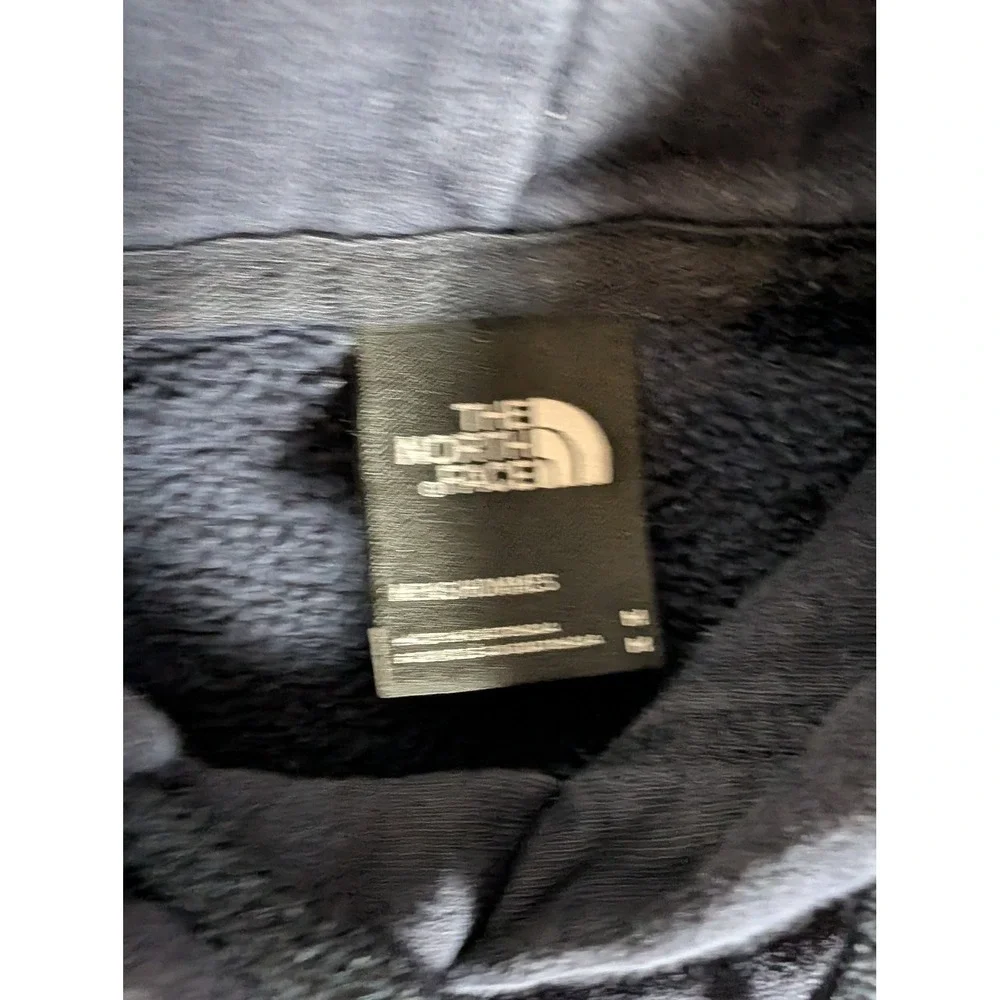 The North Face Mens Navy Blue‎ Grizzly Bear Graphic Pullover Hoodie Sweatshirt